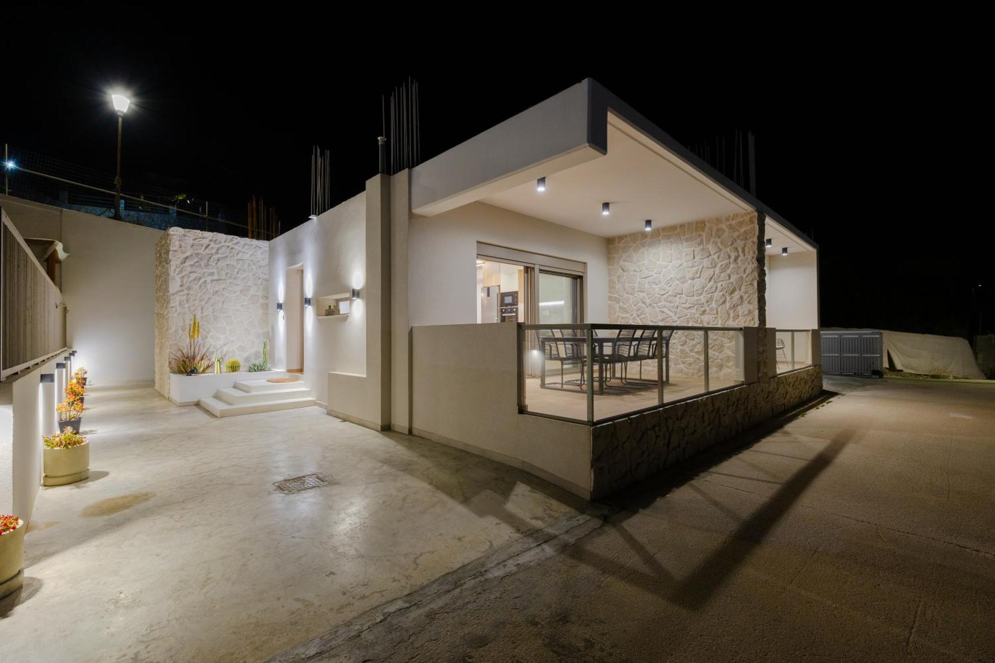 Ikia Seascape At Stegna Villa Архангелос Екстериор снимка